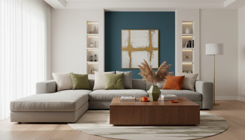 kombinovanje boja enterijer pravilo 60-30-10 kombinovanje boja enterijer pravilo 60-30-10